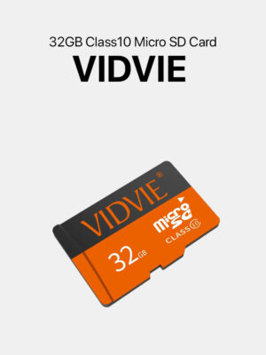 VIDVIE 32GB Class10 Micro SD Card – Black