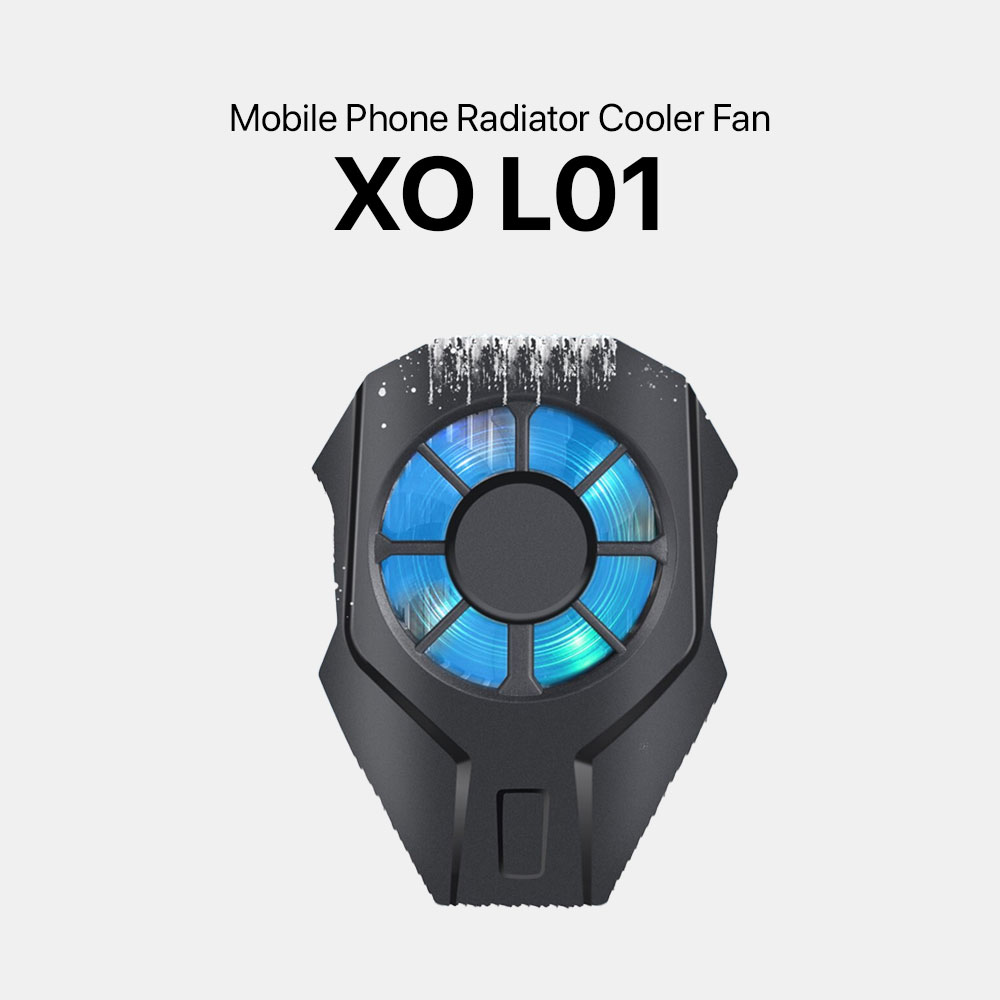 XO L01 Mobile Phone Radiator Cooler Fan – Black - Image 5