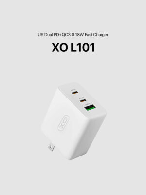 XO L101 US Dual PD+QC3.0 18W Fast Charger