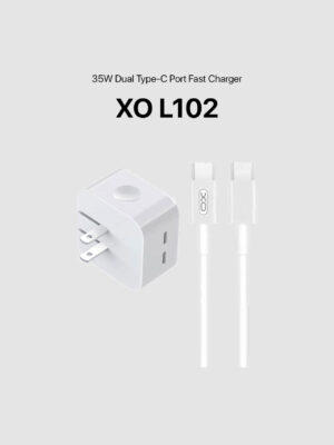 XO L102 35W Dual Type-C Port Fast Charger