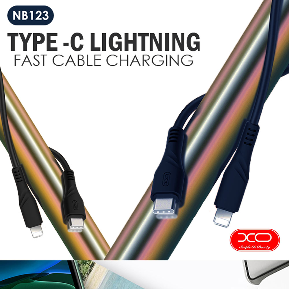XO NB123 Type-C To Lightning PD Fast Charging Cable - Image 2