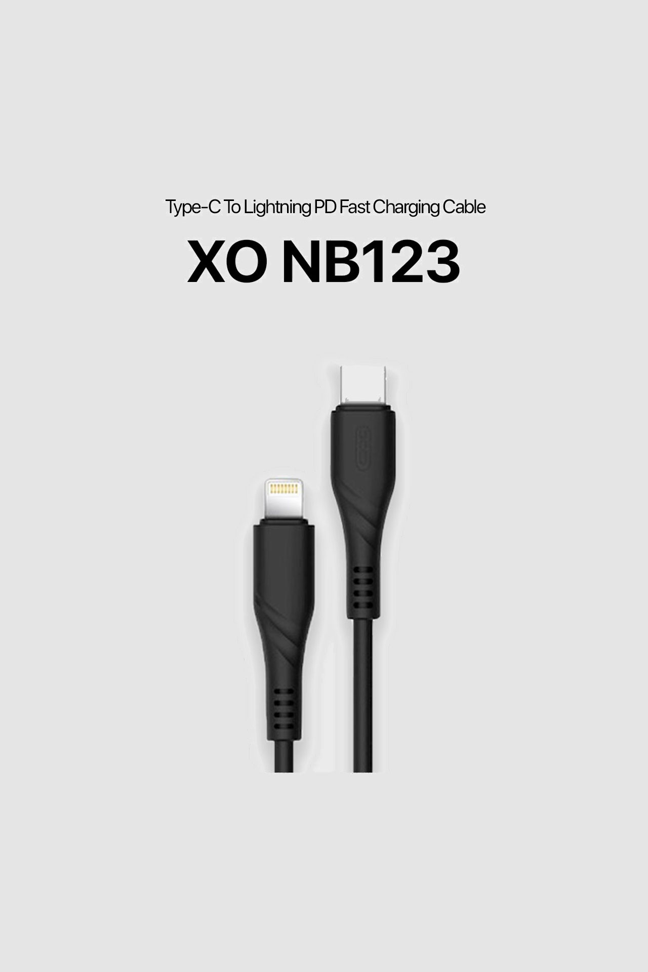 XO NB123 Type-C To Lightning PD Fast Charging Cable
