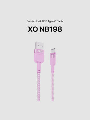 XO NB198 Braided 2.4A USB Type-C Cable