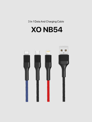 XO NB54 3 In 1 Data And Charging Cable