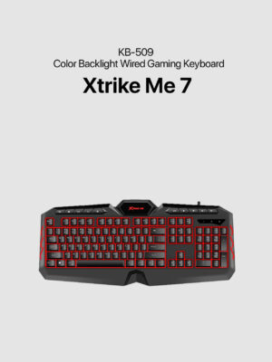 XTRIKE ME 7 - Color Backlight Wired Gaming Keyboard