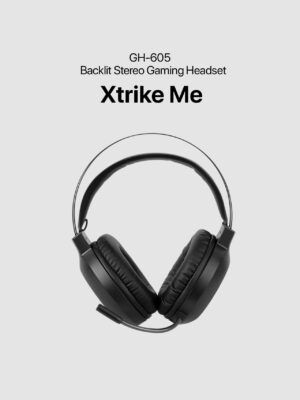 XTRIKE ME Backlit Stereo Gaming Headset GH-605 - Black
