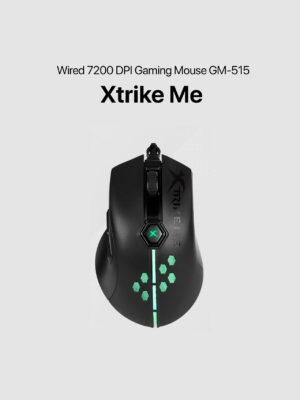 XTRIKE ME Backlit, Wired 7200 DPI Gaming Mouse