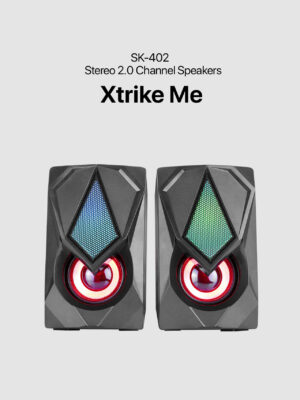 XTRIKE ME Stereo 2.0 Channel Speakers SK-402