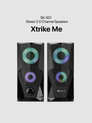 XTRIKE ME Stereo 2.0 Channel Speakers