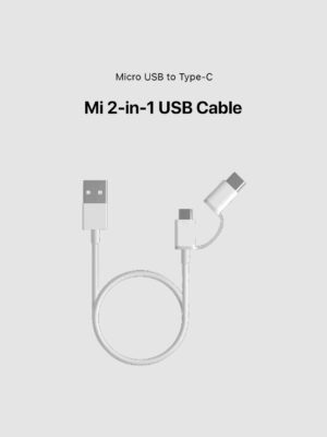 Xiaomi 2-in-1 USB Cable Micro USB to Type C