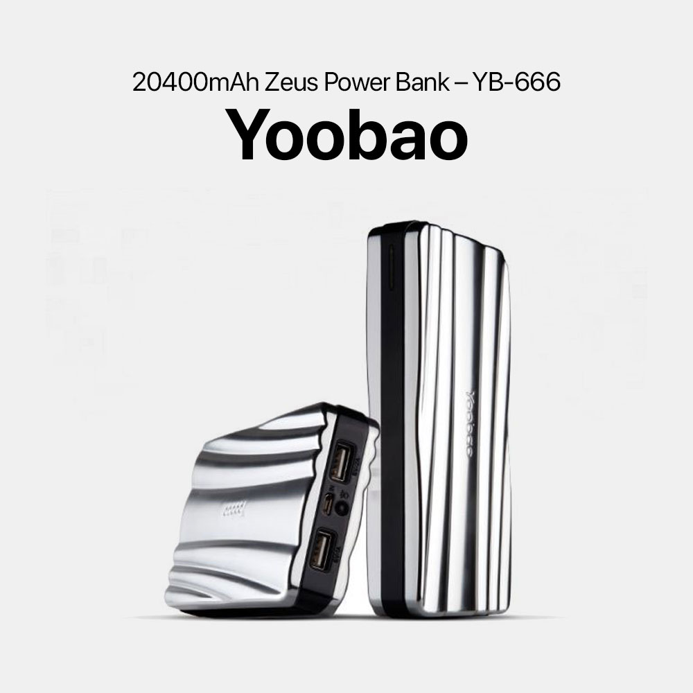 Yoobao 20400mAh Zeus Power Bank – YB-666 - Image 5