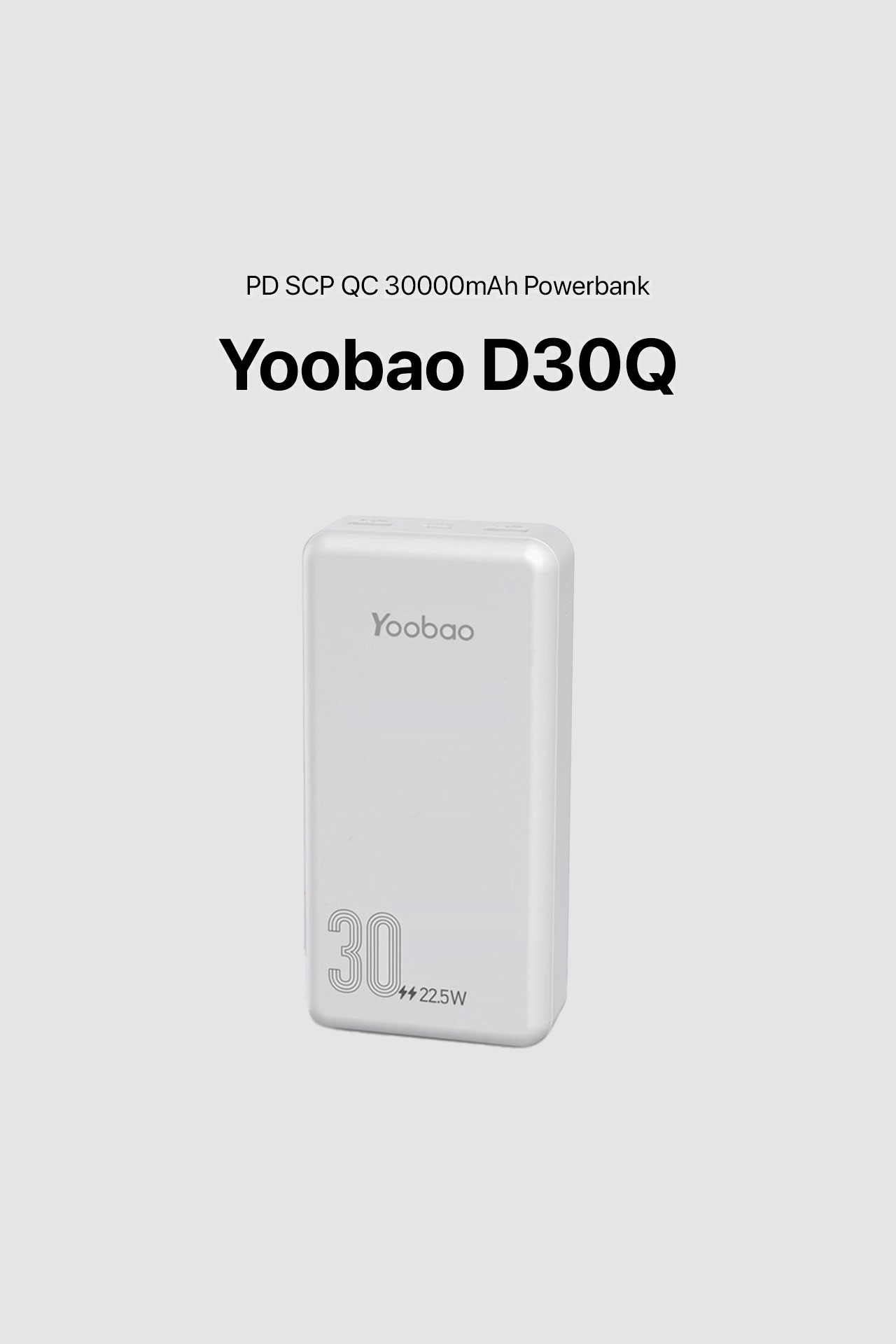 Yoobao D30Q Quick Charging Powerbank