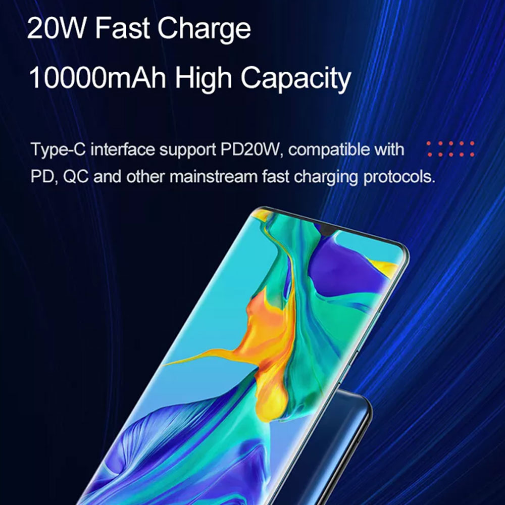 Yoobao LC2 Built-in Type-C And Lightning Cable Power Bank - Image 3