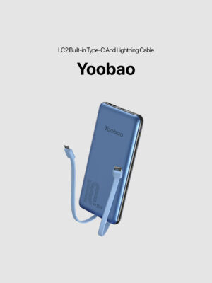 Yoobao LC2 Built-in Type-C And Lightning Cable Power Bank