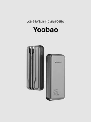 Yoobao LC6-65W Built-in Cable Power bank