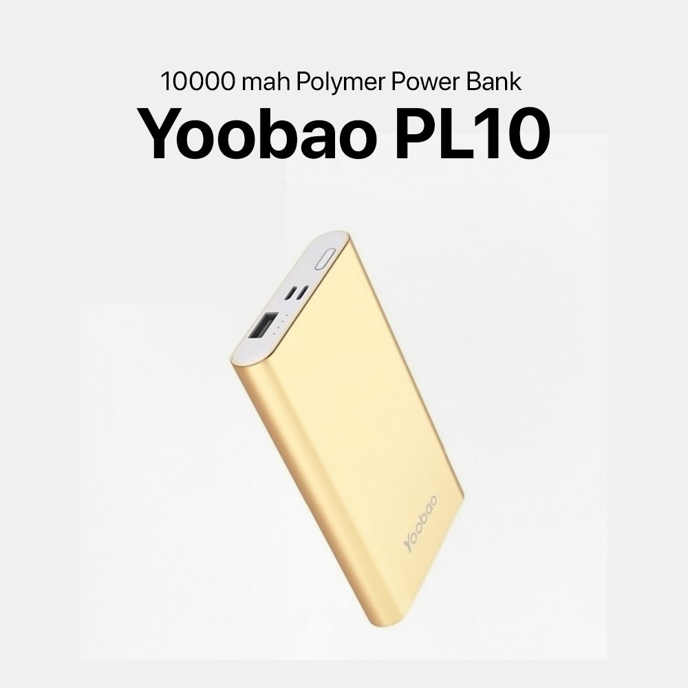 Yoobao PL10 Polymer Power Bank - Image 4