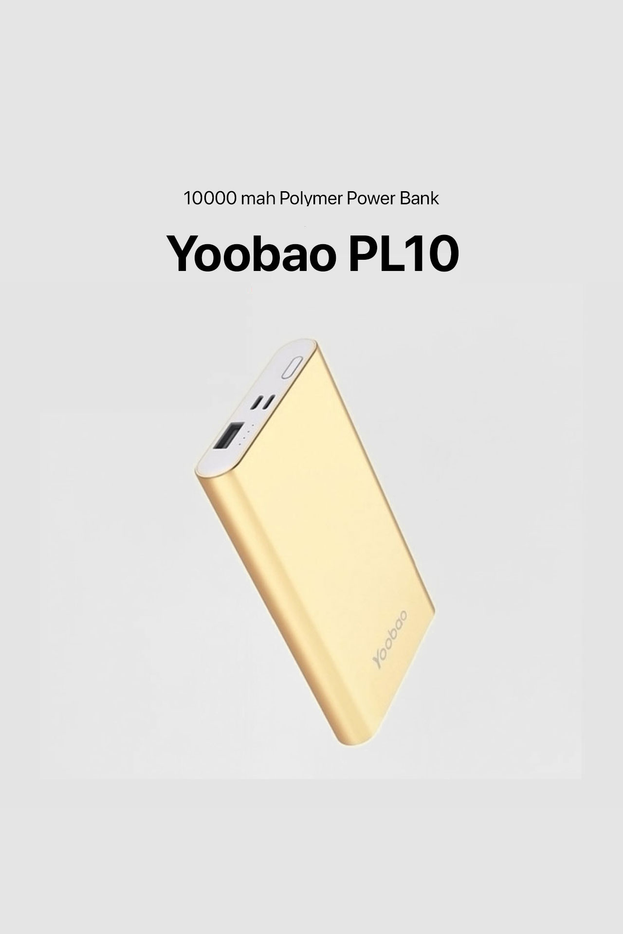 Yoobao PL10 Polymer Power Bank