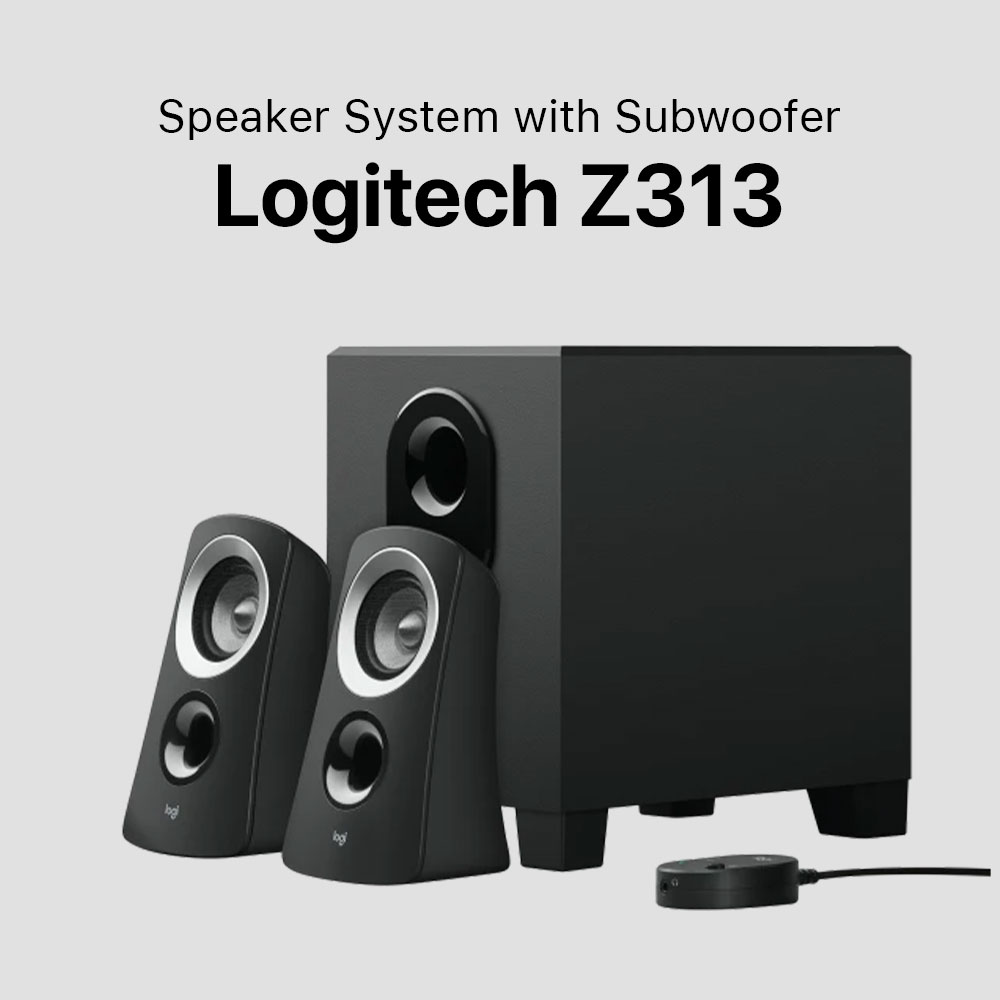 Logitech Z313 Speaker System with Subwoofer - Image 5