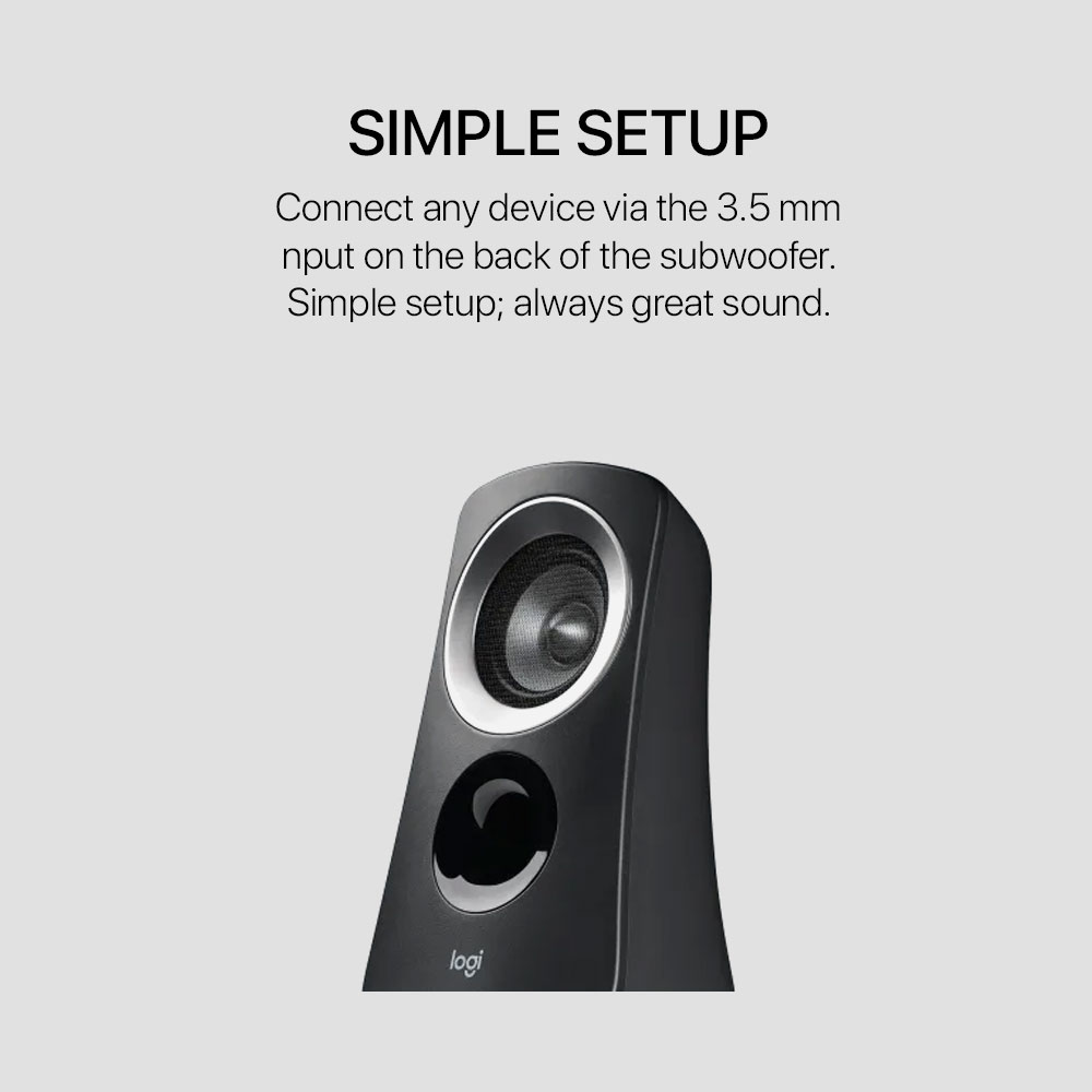 Logitech Z313 Speaker System with Subwoofer - Image 4