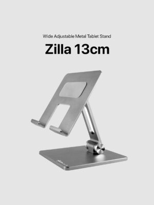 Zilla13cm Wide Adjustable Metal Tablet Stand