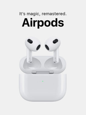 Airpods (3rd Generation) WITH LIGHTNING CHARGING CASE