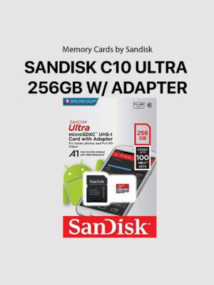 Sandisk C10 Ultra 256GB With Adapter
