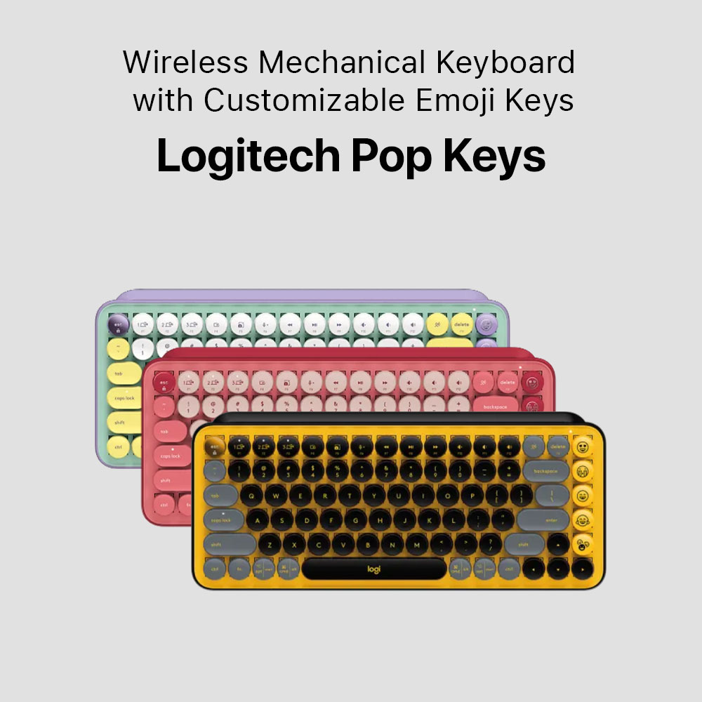 Logitech Pop Keys Wireless Mechanical Keyboard - Image 5