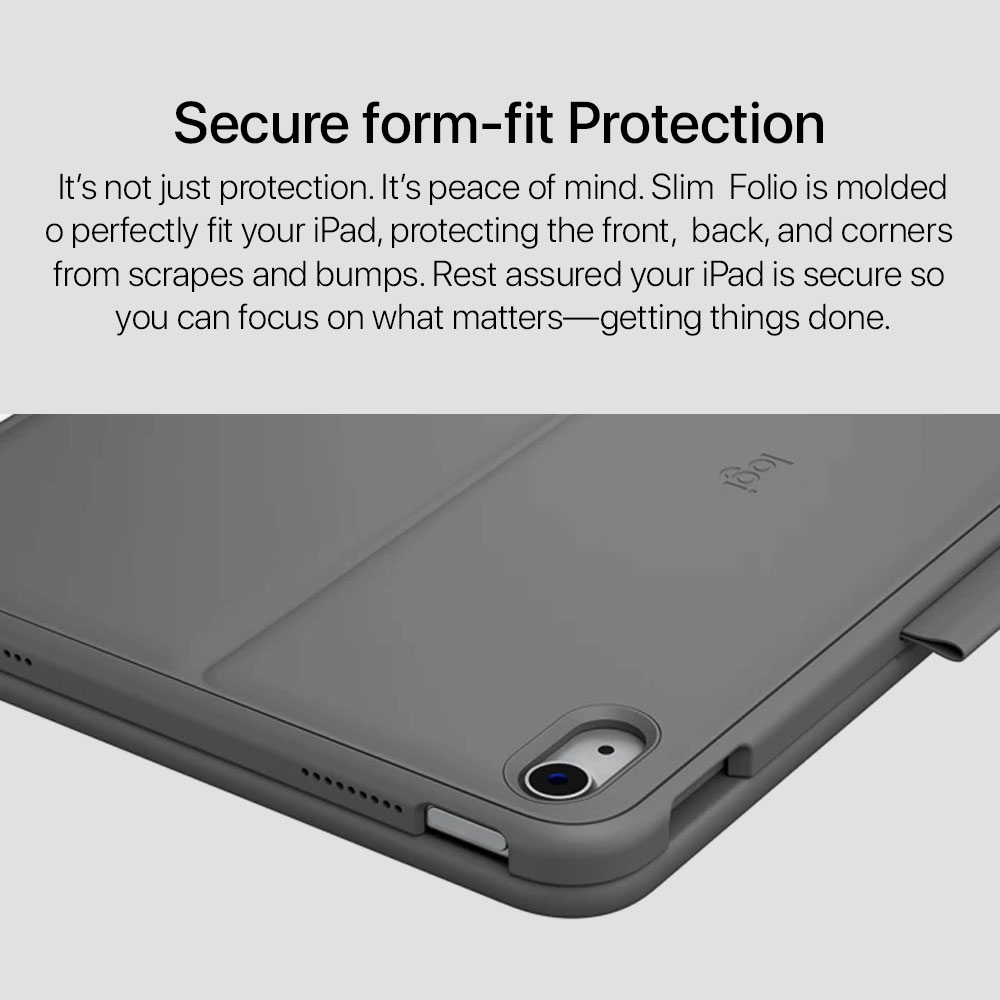 Logitech Slim Folio for iPad (7th, 8th and 9th gen) - Image 3