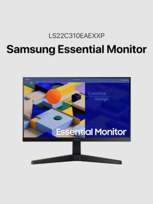 Samsung 22" Essential Monitor (LS22C310EAEXXP)