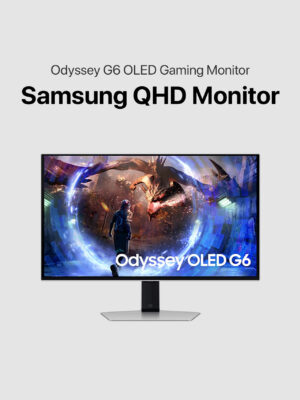 Samsung 27" Odyssey OLED G6 QHD 360Hz Gaming Monitor
