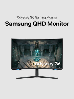 Samsung 32" Odyssey G6 Curved QHD 240Hz Gaming Monitor