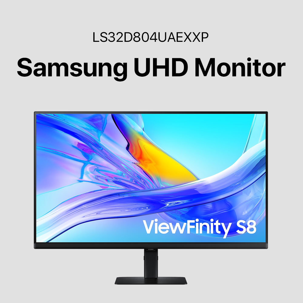 Samsung 32" ViewFinity S8 S80UD UHD Monitor - Image 5
