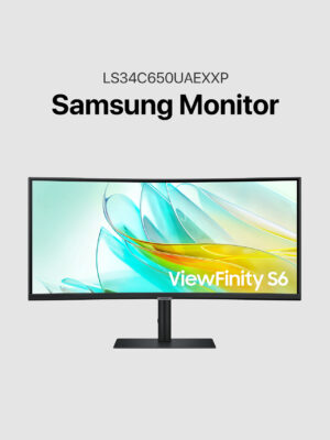 Samsung 34" ViewFinity S6 S65UC UWQHD Monitor