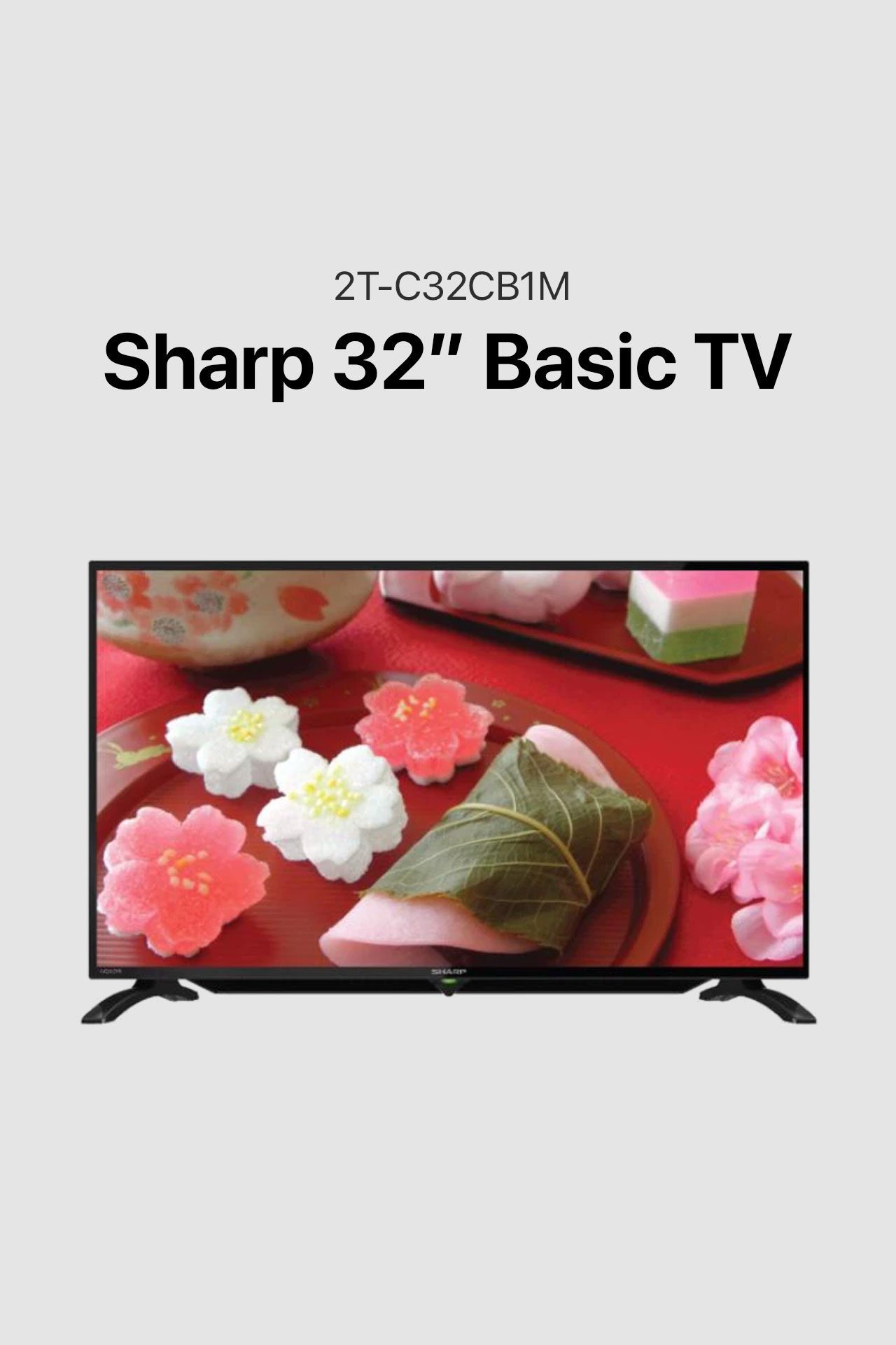 Sharp 32" Basic TV (2T-C32CB1M)