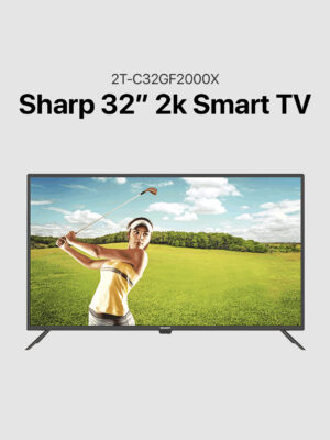 Sharp 32” 2K Smart TV (2T-C32GF2000X)