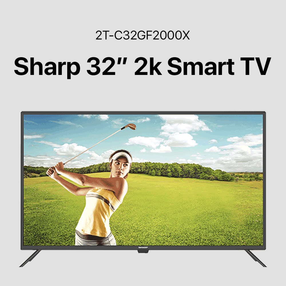 Sharp 32” 2K Smart TV (2T-C32GF2000X) - Image 5