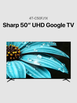Sharp 50" 4K Ultra HD Google TV (4T-C50FJ1X)