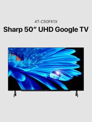 Sharp 50" 4K UHD Google TV (4T-C50FK1X)
