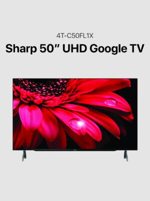 Sharp 50" 4K UHD Google TV (4T-C50FL1X)