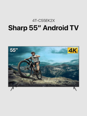 Sharp 55" 4K UHD Android TV - (4T-C55EK2X)