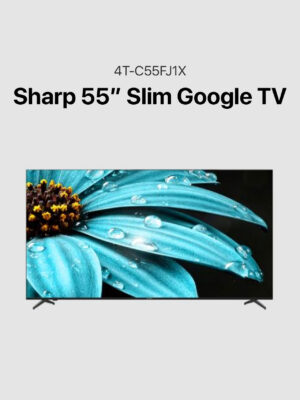 Sharp 55" HDR Slim Google TV (4T-C55FJ1X)