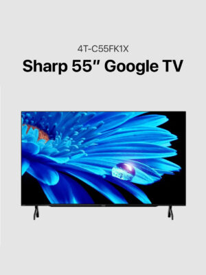 Sharp 55" 4K UHD Google TV (4T-C55FK1X)