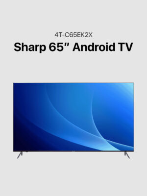 Sharp 65" 4K UHD Android TV (4T-C65EK2X)
