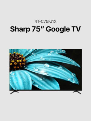 Sharp 75" 4K UHD Google TV (4T-C75FJ1X)