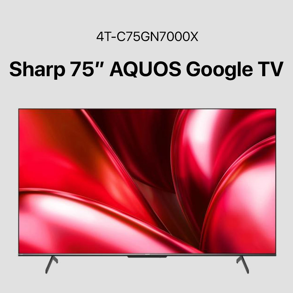 Sharp 75" 4K UHD AQUOS Google TV (4T-C75GN7000X) - Image 5
