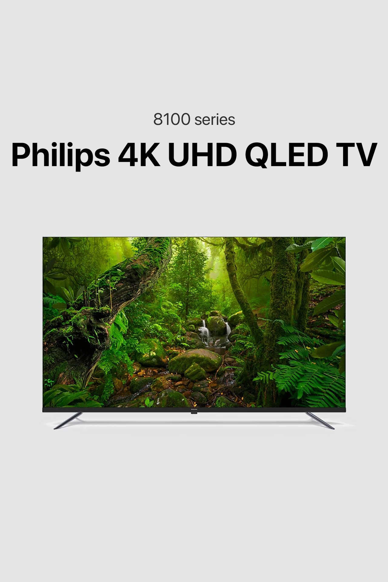 Philips 8100 series 4K UHD QLED TV