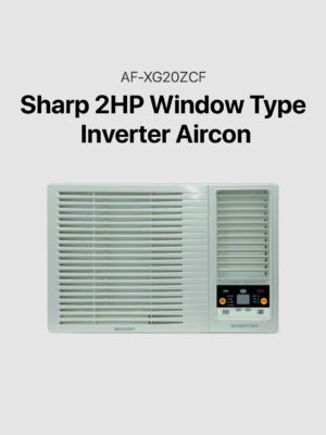 Sharp 2HP Window Type Inverter Aircon (AF-XG20ZCF)