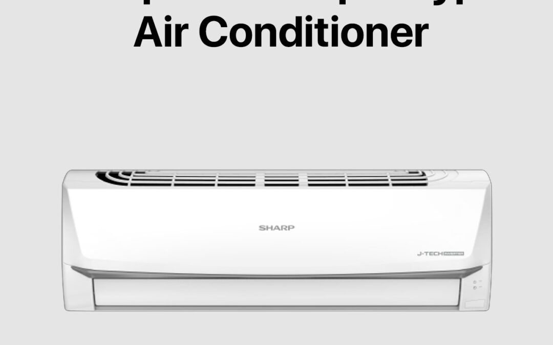Sharp 1.5 HP J-Tech Inverter Split Type Air Conditioner (AH/AU-X15ZF)