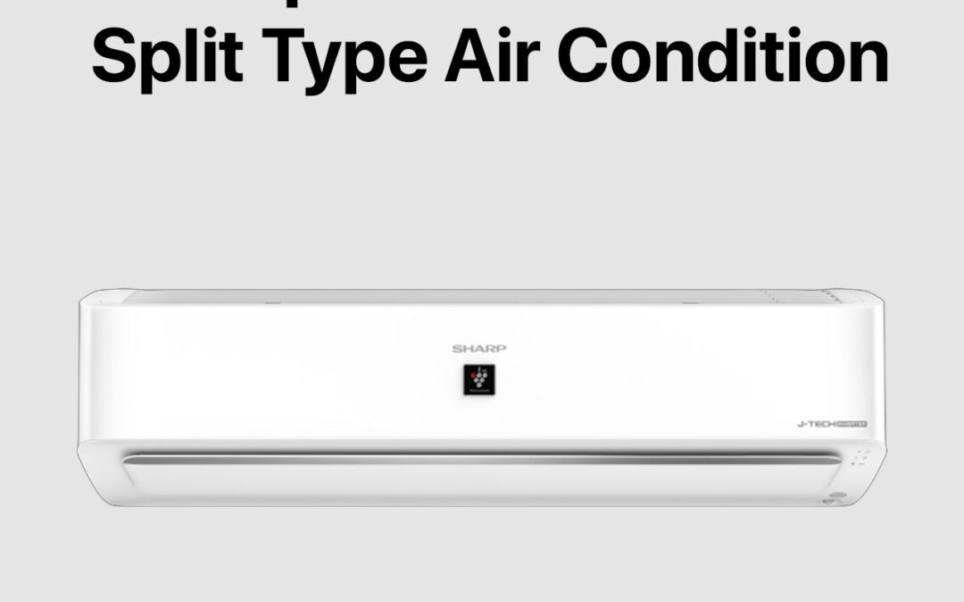 Sharp 1.5 HP J-Tech Inverter Split Type Air Conditioner (AH/AU-XP15YMF)