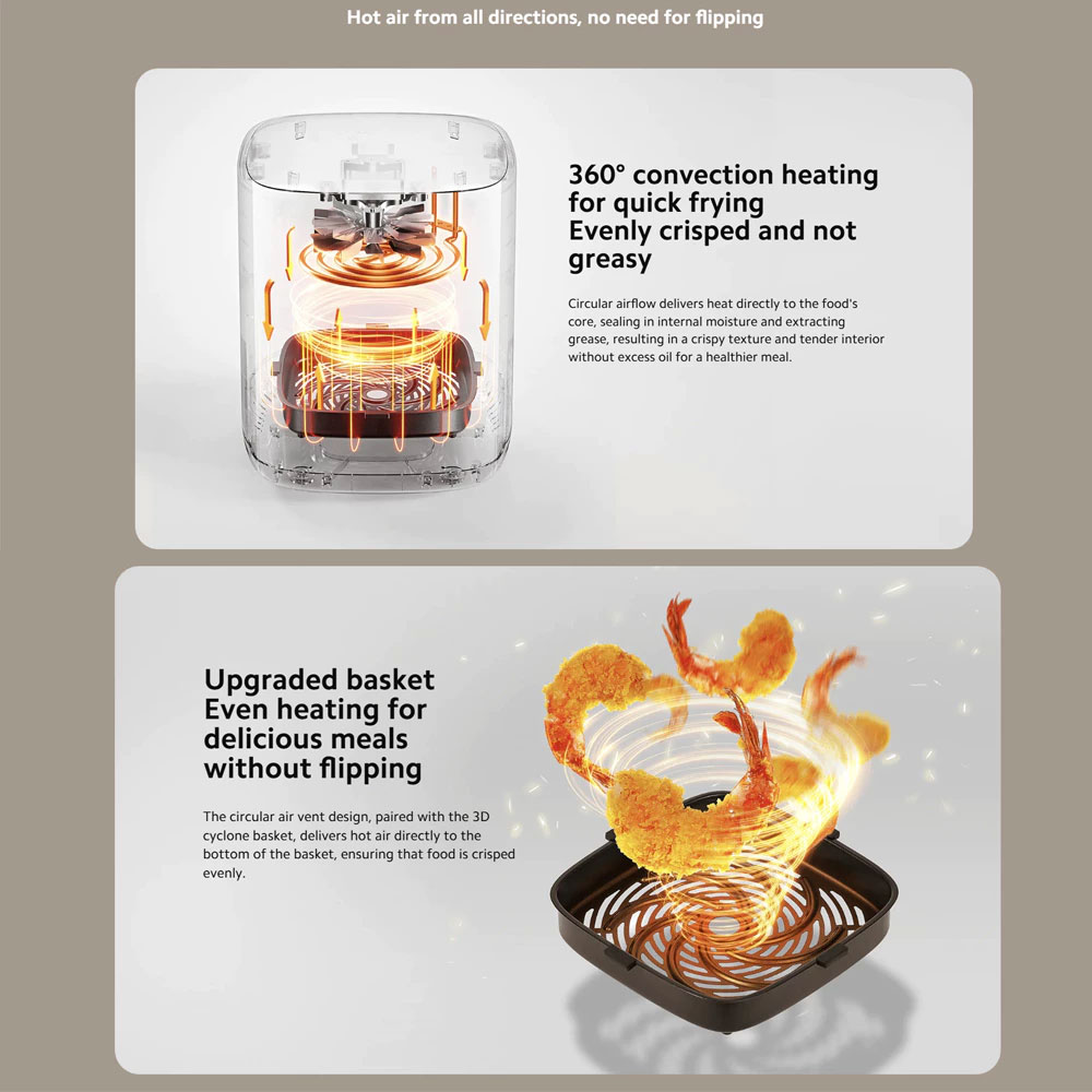 Xiaomi Smart Air Fryer 4.5L - Image 3